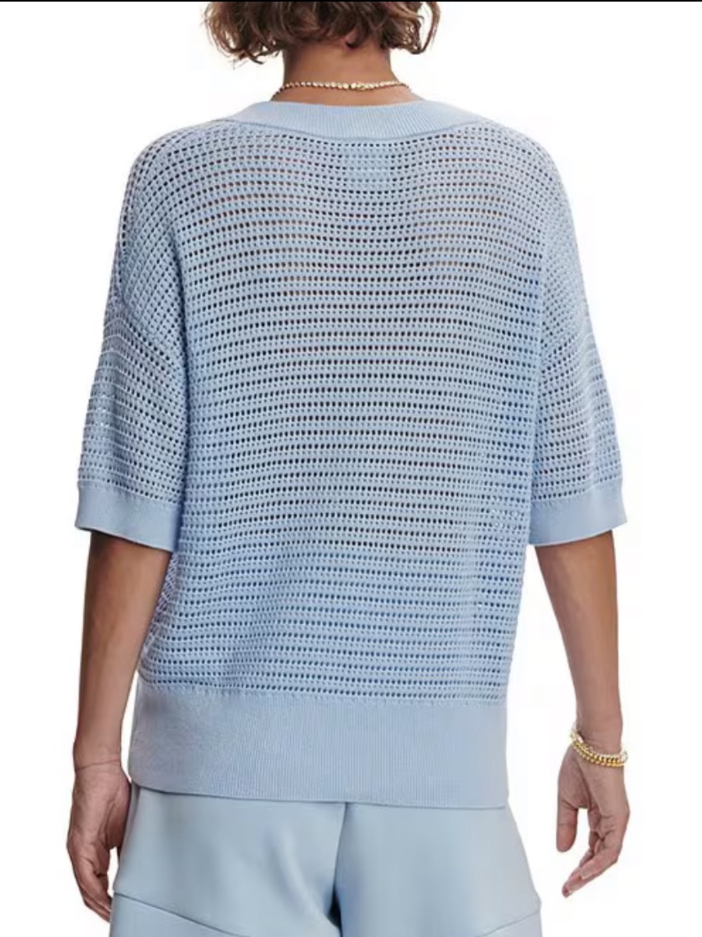Varley Set, Atrium High Rise Short 4.5 in and Callie Top, Cashmere Blue, XS - Picture 2 of 15